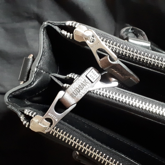 Rudsak Black Leather Satchel - Picture 6 of 11